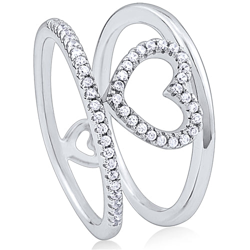Silver Heart Ring