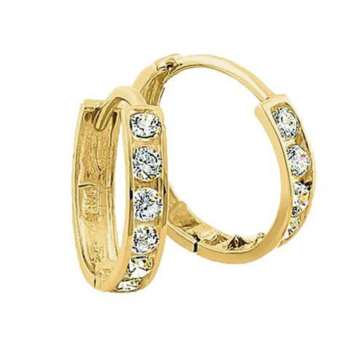 CZ Hoop Earrings