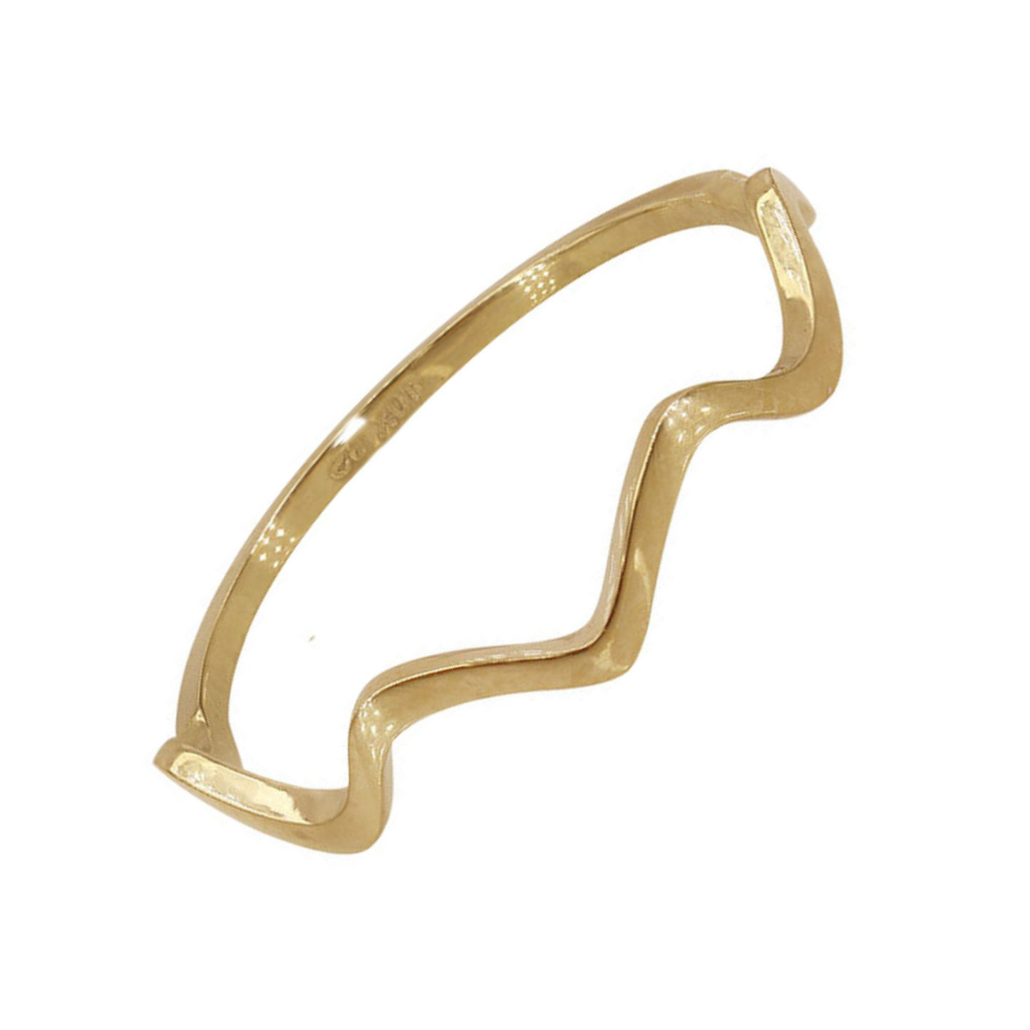 10K Gold Wavey Ring