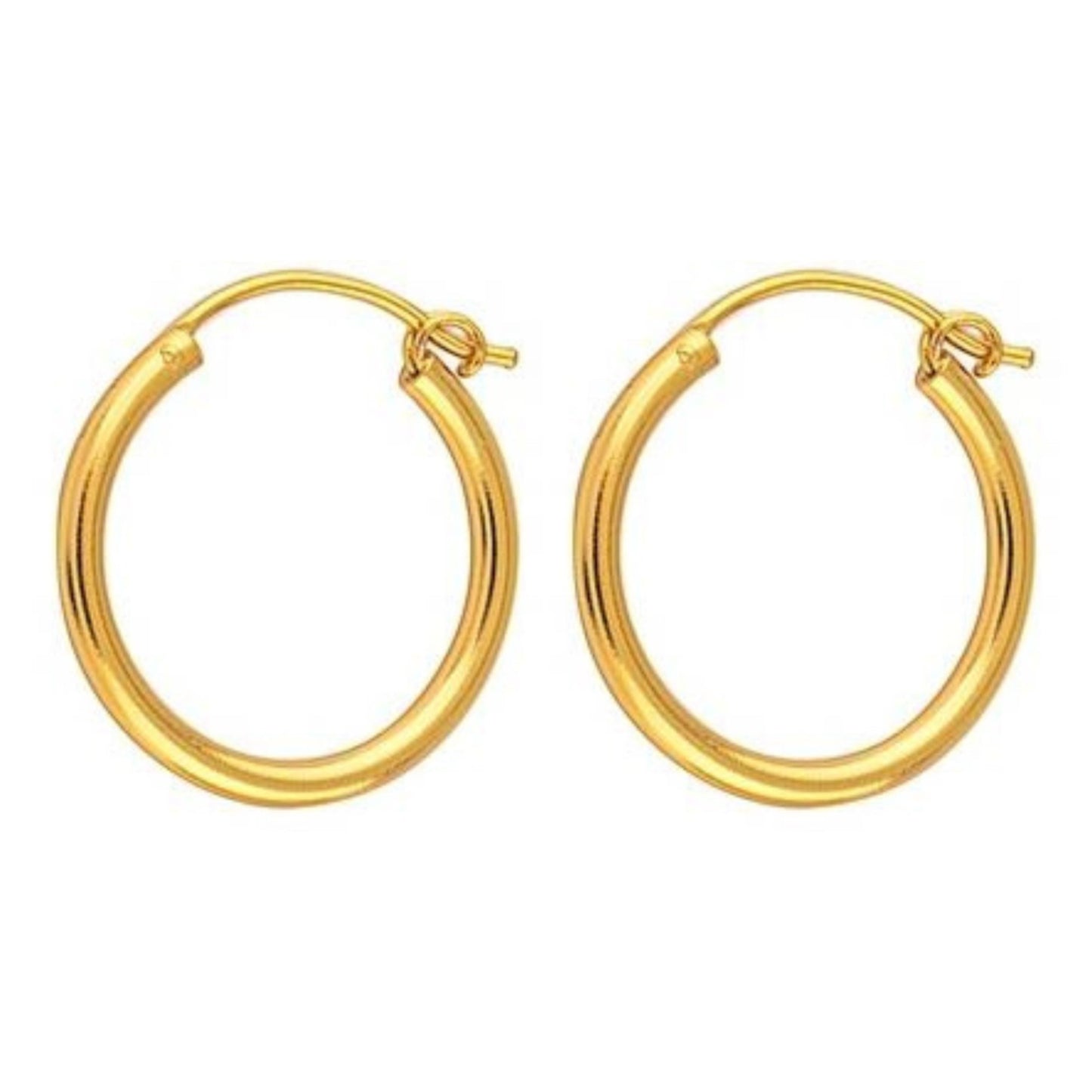Silver Hoop Earring