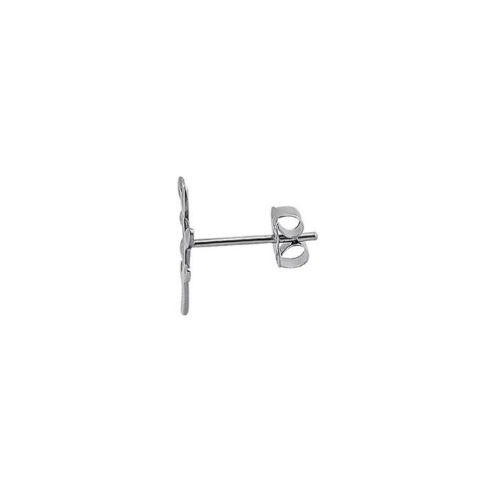 White Trendy Branch Earrings