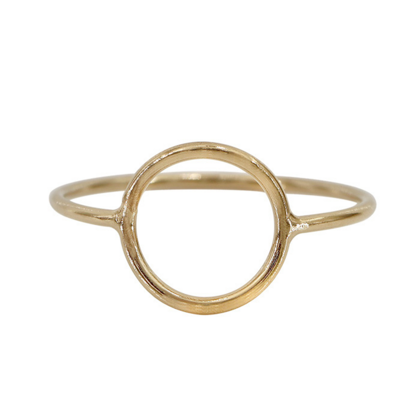 14K Gold Filled Open Circle Ring