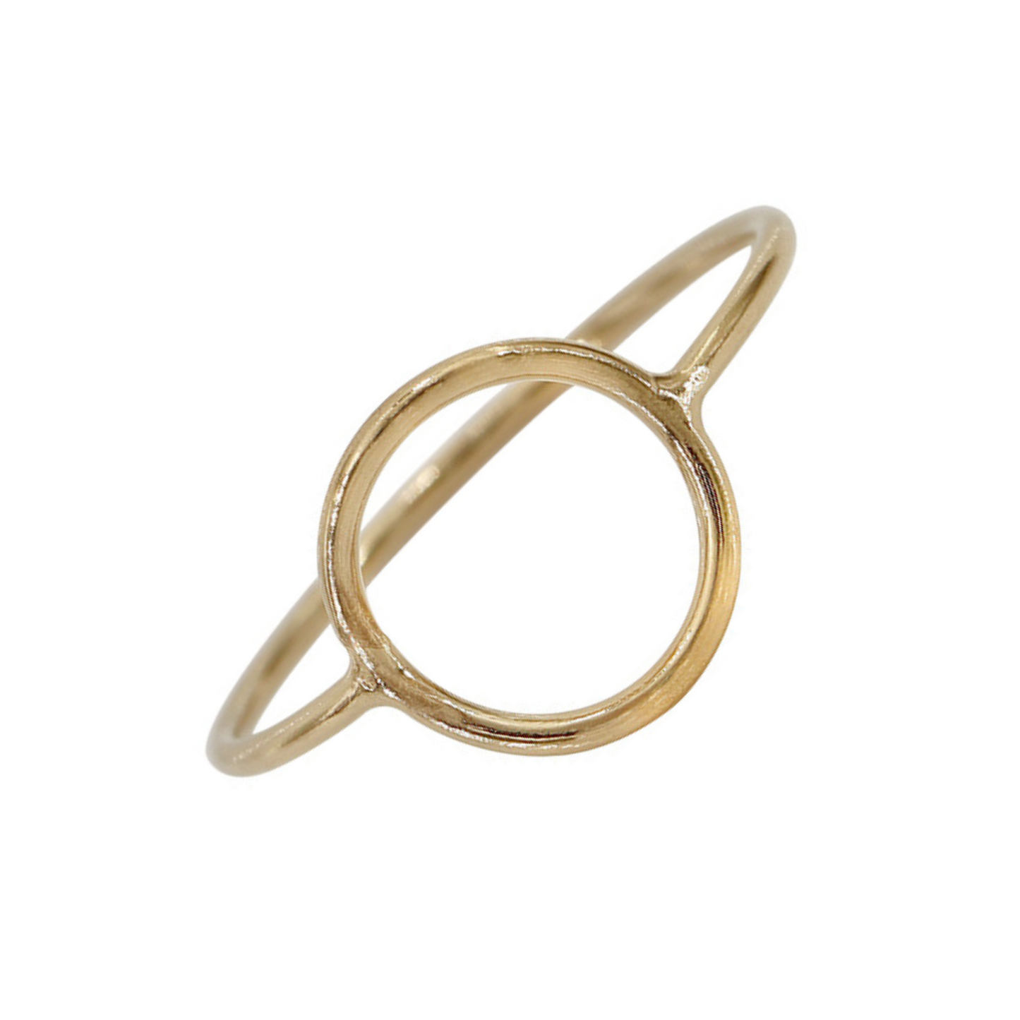 14K Gold Filled Open Circle Ring