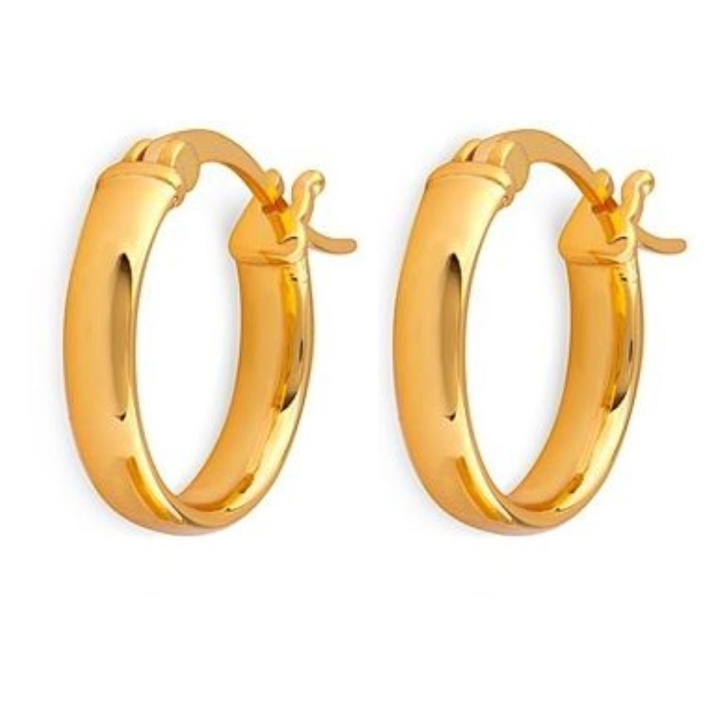 Silver Hoop Earring