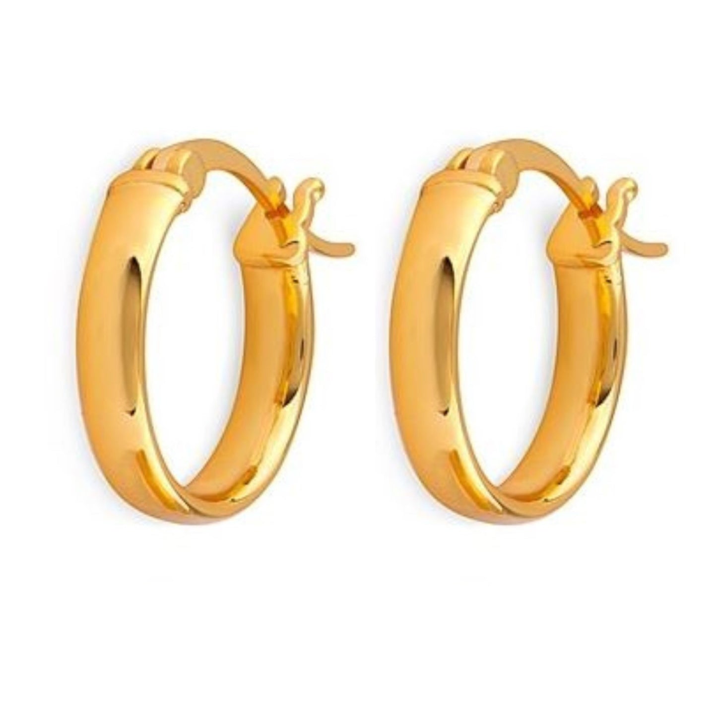 Silver Hoop Earring