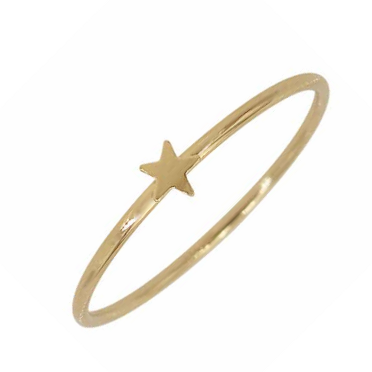 14K Gold Stacking Ring