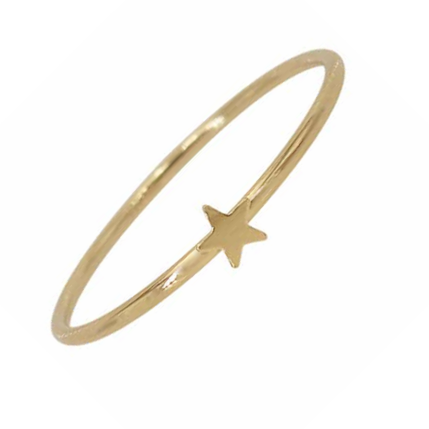14K Gold Stacking Ring