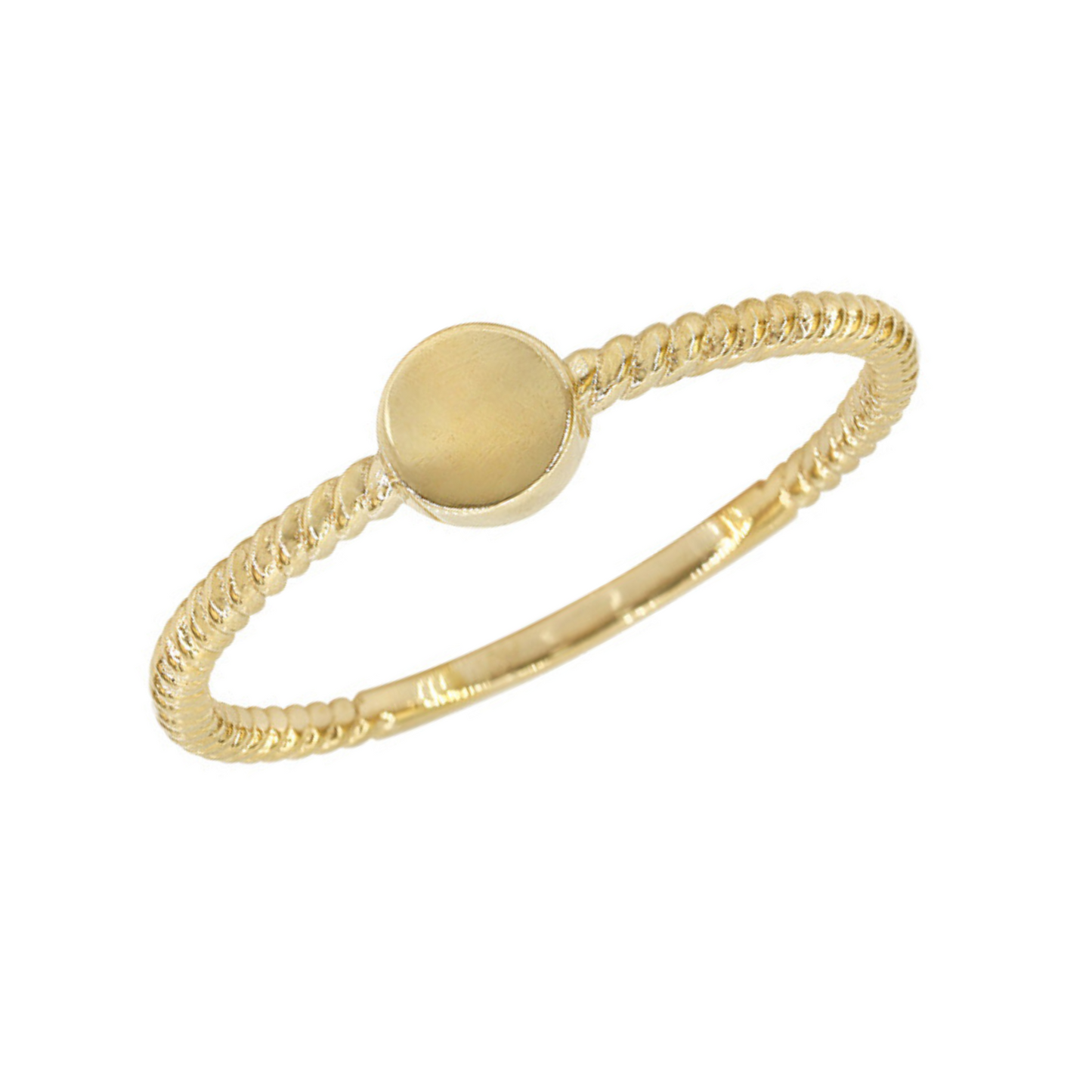 10K Gold Signet Ring