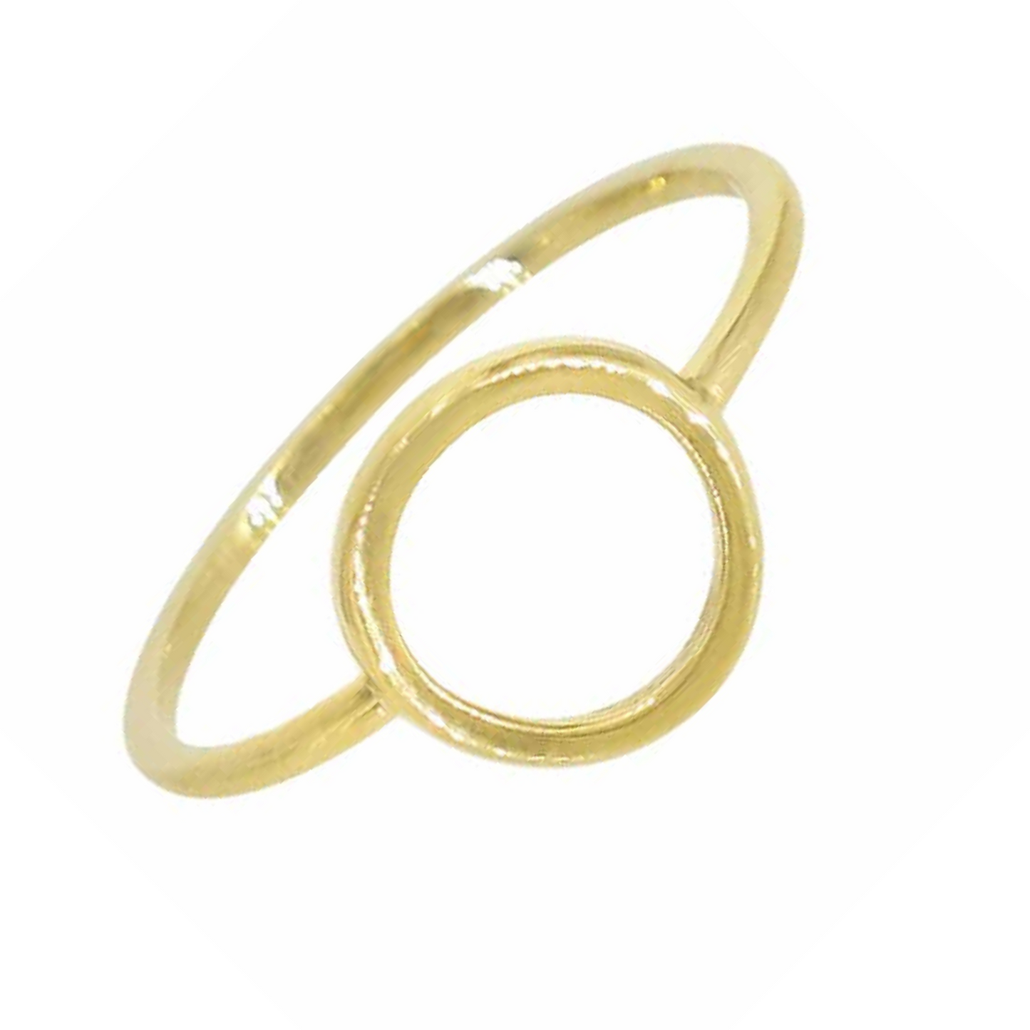 10K Gold Loop Ring