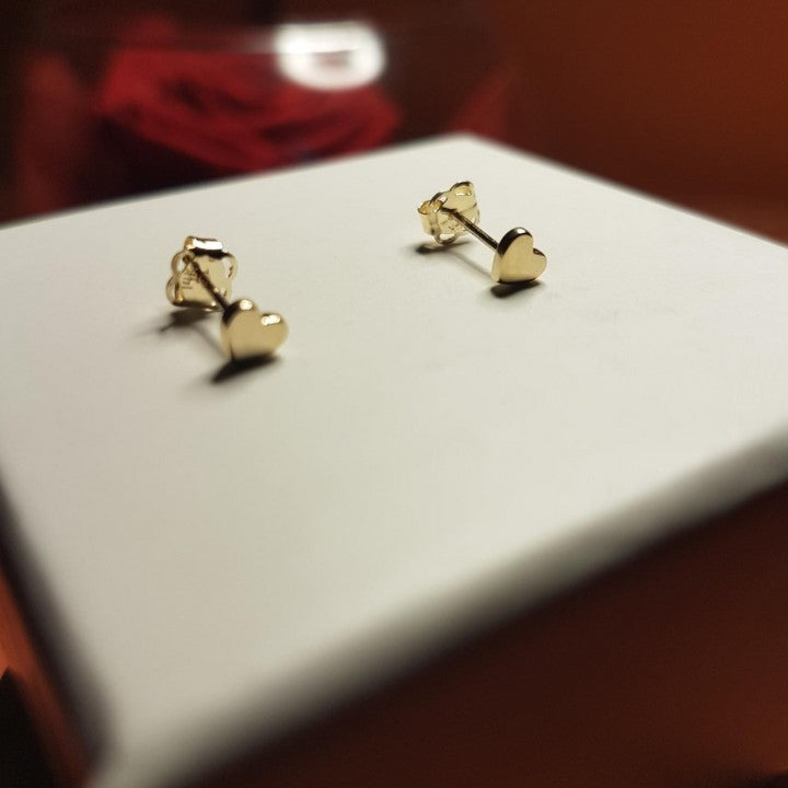 Tiny Heart Earrings