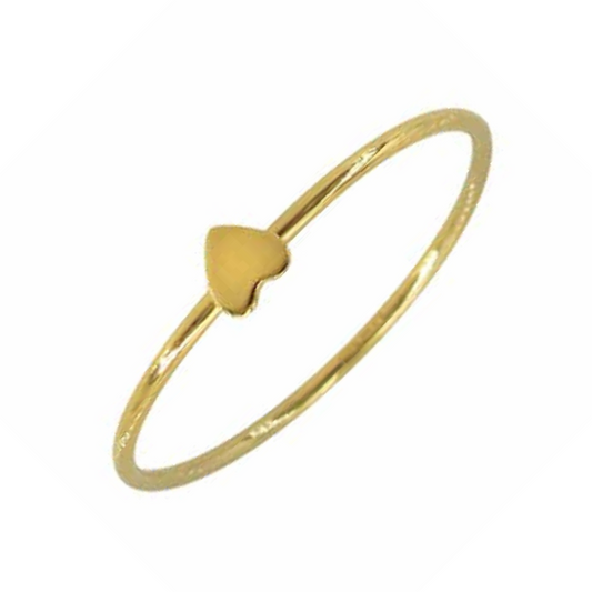 14K Gold Filled Heart Ring