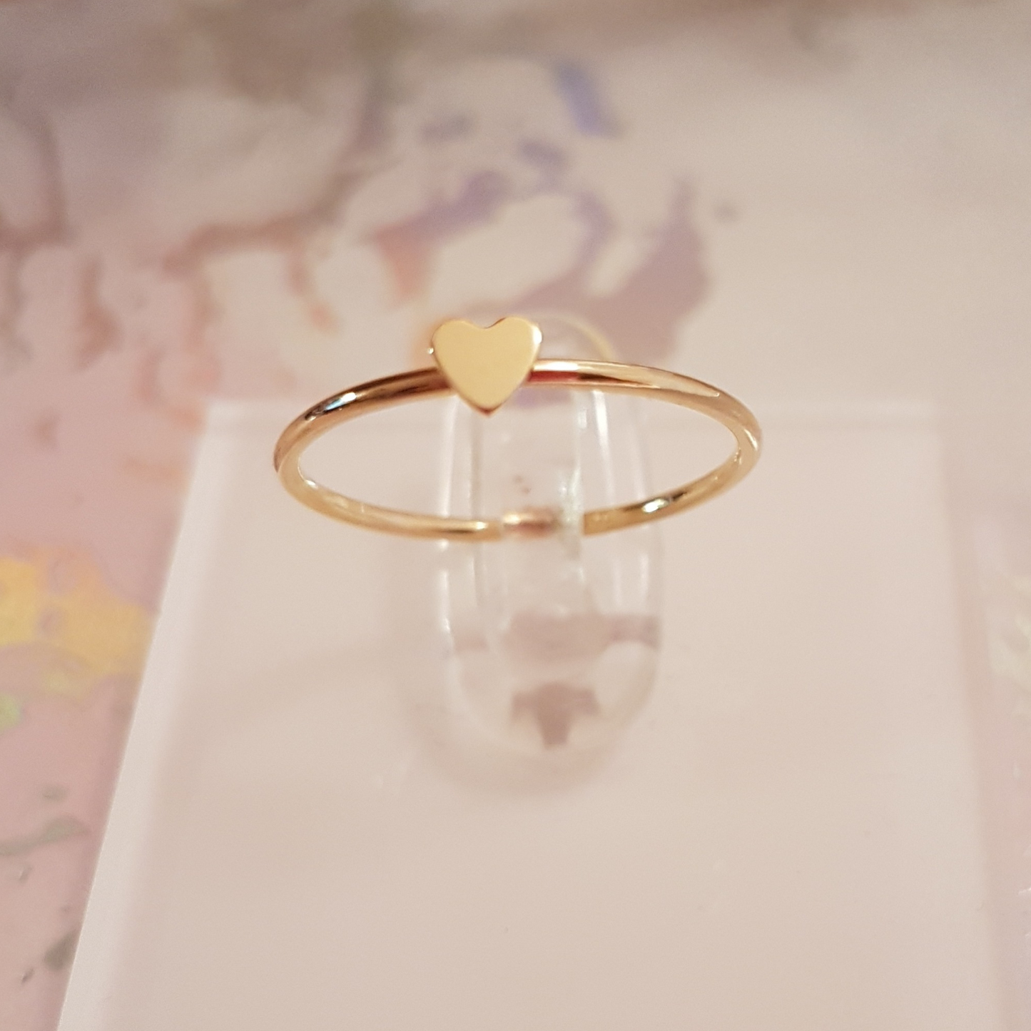 14K Gold Filled Heart Ring