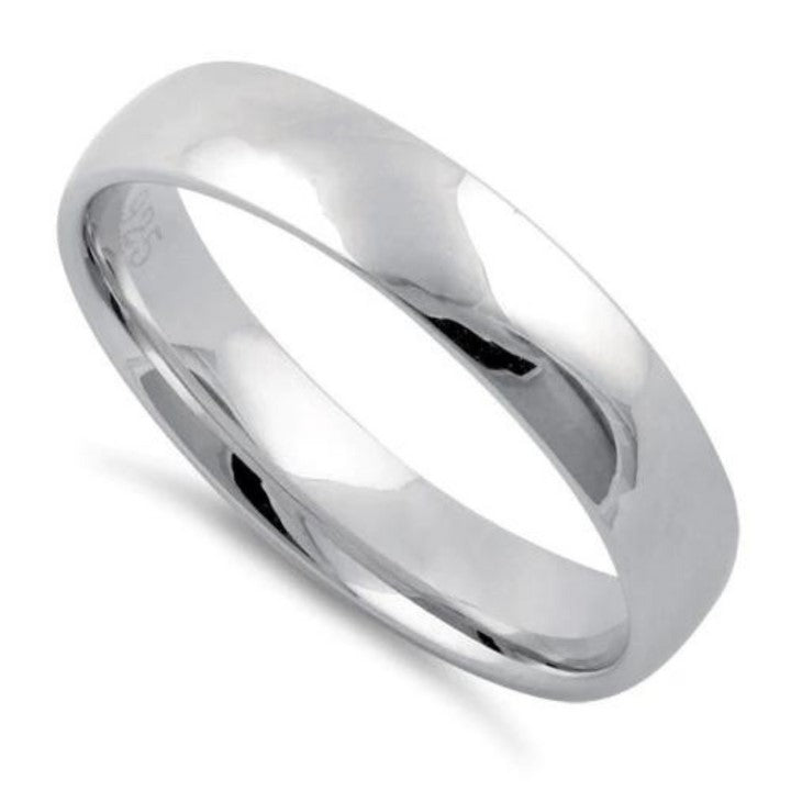 Silver Wedding Band