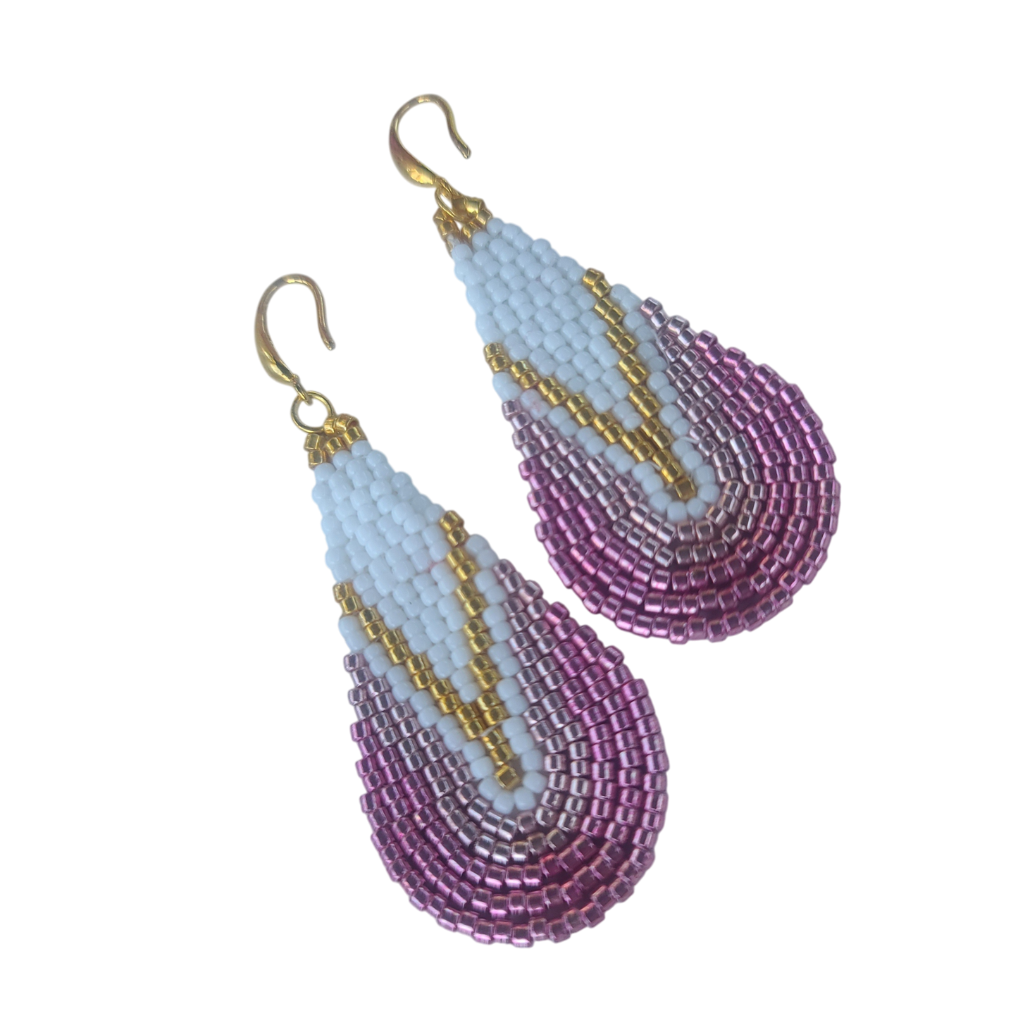 Droplet Beaded Earrings