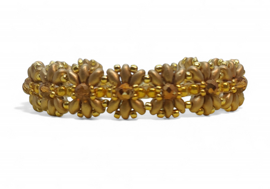 Flower Beaded Bracelet