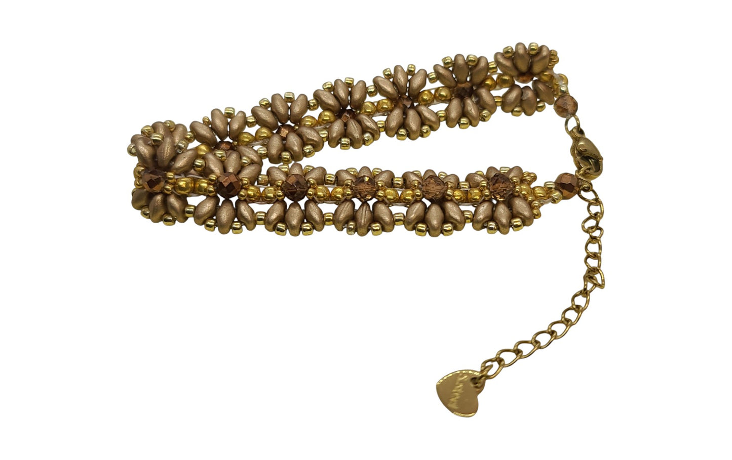 Flower Beaded Bracelet