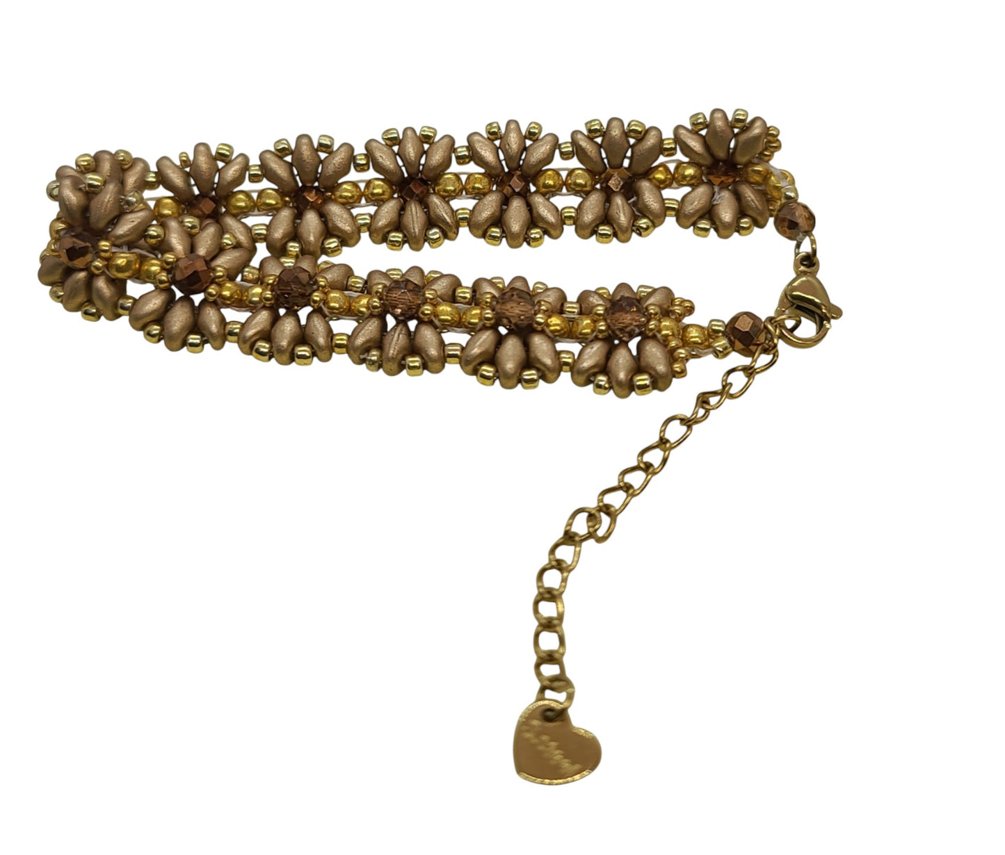 Flower Beaded Bracelet